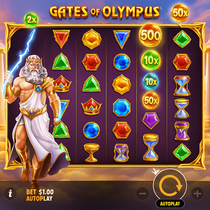 Capospin - Gates of Olympus Slot Game - Greek Gods Theme
