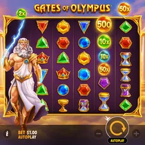 Capospin - Gates of Olympus Slot Game - Greek Gods Theme