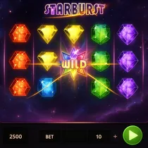 Capospin - Starburst Slot Game - Free Spins and Big Wins